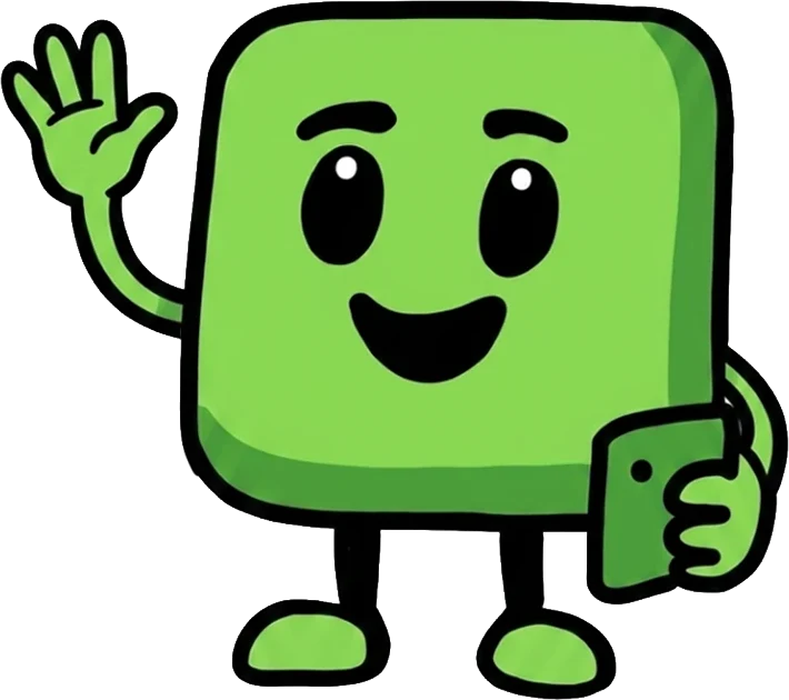 Maskot DynamicShorts mává